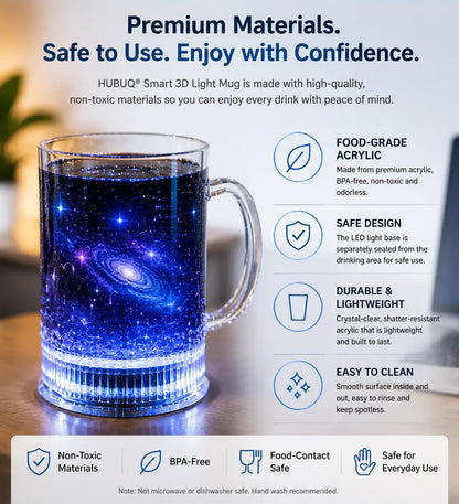 HUBUQ®🪄 Smart Acrylic Glow Glass