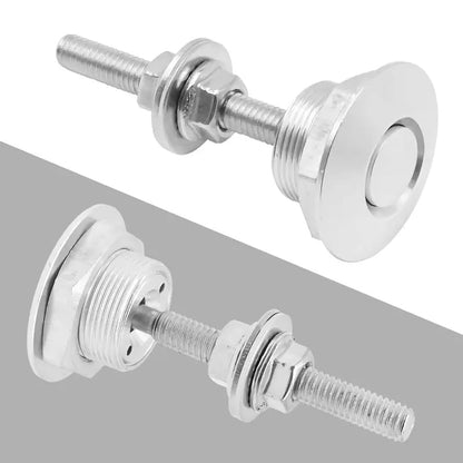 LAST DAY SALE 50% OFF!!🎁💞🔒 4Pcs Universal Aluminum Quick-Release Lock Latches - Secure & Easy Access!⚡