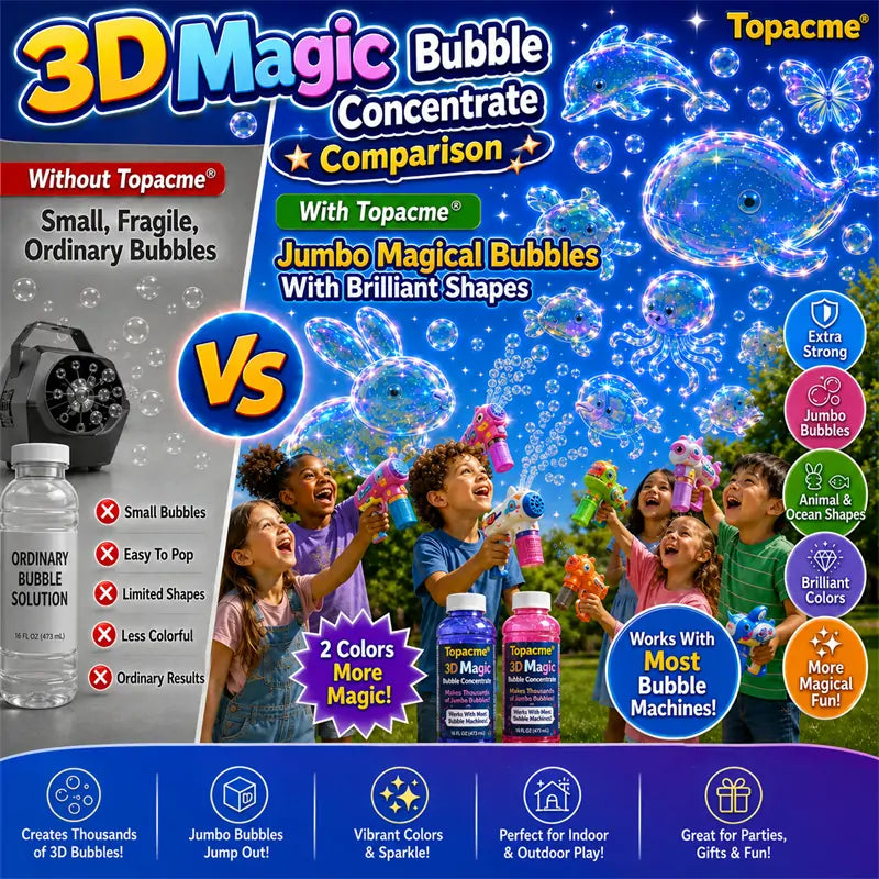 Topacme® Super 3D Magic Bubble Concentrate🌻