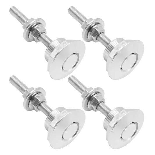 🎁💥LAST DAY SALE 50% OFF!!💞50K+ SOLD!🔒 4Pcs Universal Aluminum Quick-Release Lock Latches - Secure & Easy Access!⚡