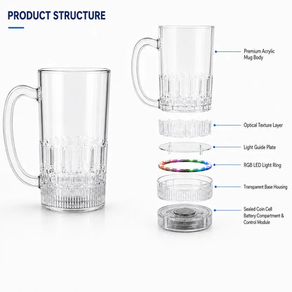 HUBUQ®🪄 Smart Acrylic Glow Glass