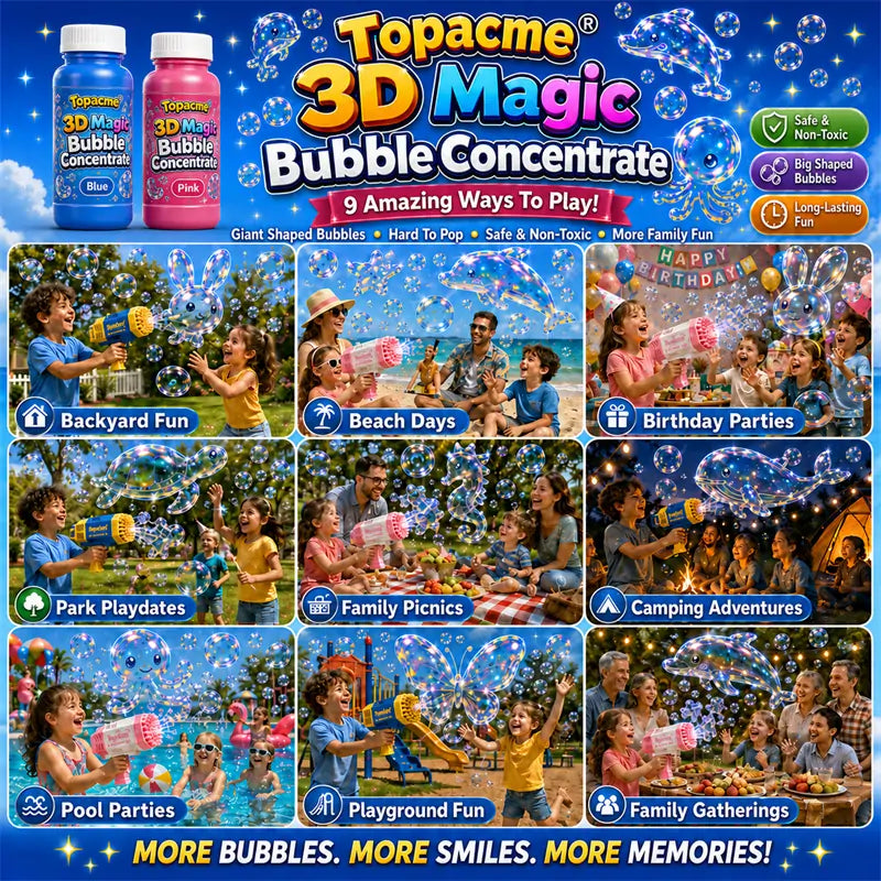 Topacme® Super 3D Magic Bubble Concentrate🌻