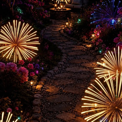 firework burst poster