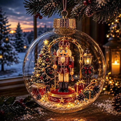 Puriejoy svietiaca vianočná diorámová ozdoba - 15