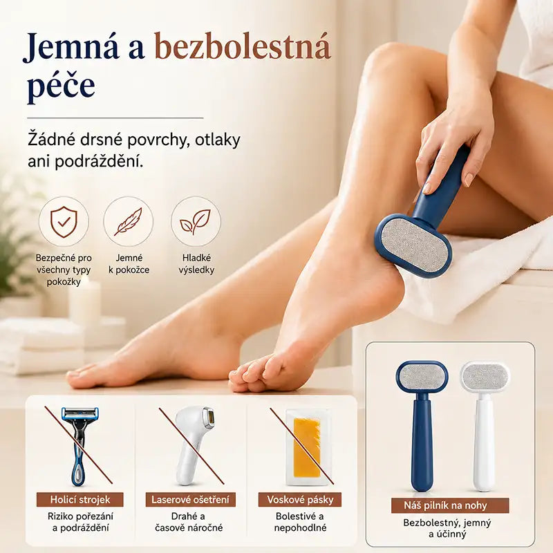 |⚡2026 Obrovská Zľava 70% OFF🔥| ✨Obojstranná škrabka na chodidlá na odstraňovanie stvrdnutej kože - Odstraňovač mozoľov jedným ťahom💫