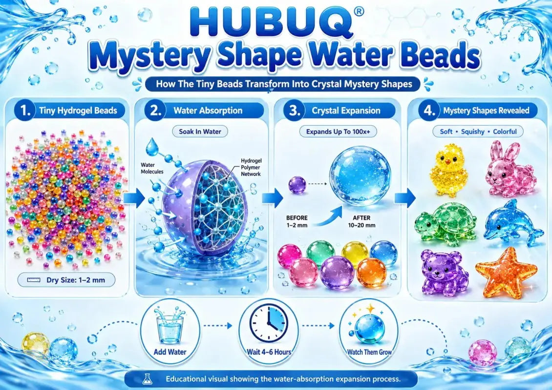 HUBUQ® 🪄Mystery Shape Water Beads🐳