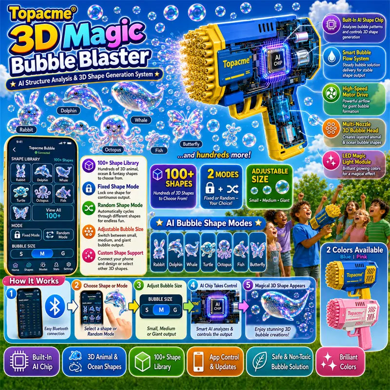 Topacme® Super 3D Magic Bubble Concentrate🌻