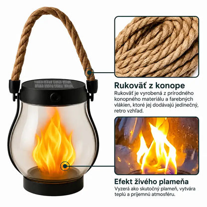 | 🔥 Posledná šanca, kým sa nevypredajú! | 💡 Solárne plameňové lampáše – Bez kabeláže, automatické zapnutie pri zotmení! 🔥
