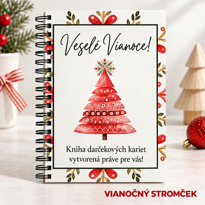 Vianočná kniha na darčekové karty – obrázok 11