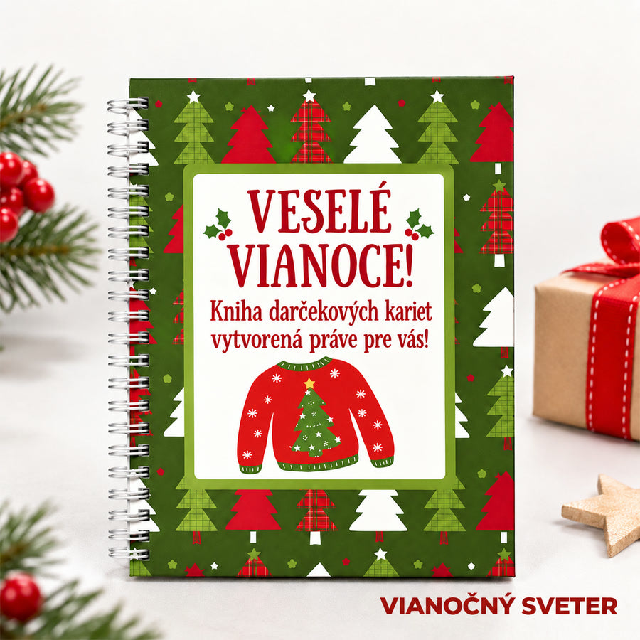 Vianočná kniha na darčekové karty – obrázok 13