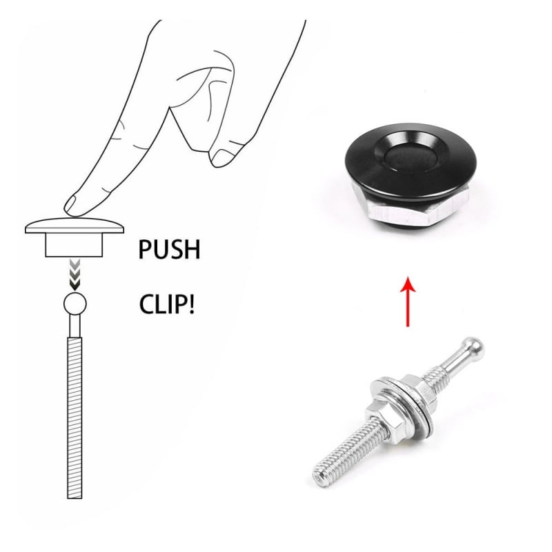 LAST DAY SALE 50% OFF!!🎁💞🔒 4Pcs Universal Aluminum Quick-Release Lock Latches - Secure & Easy Access!⚡