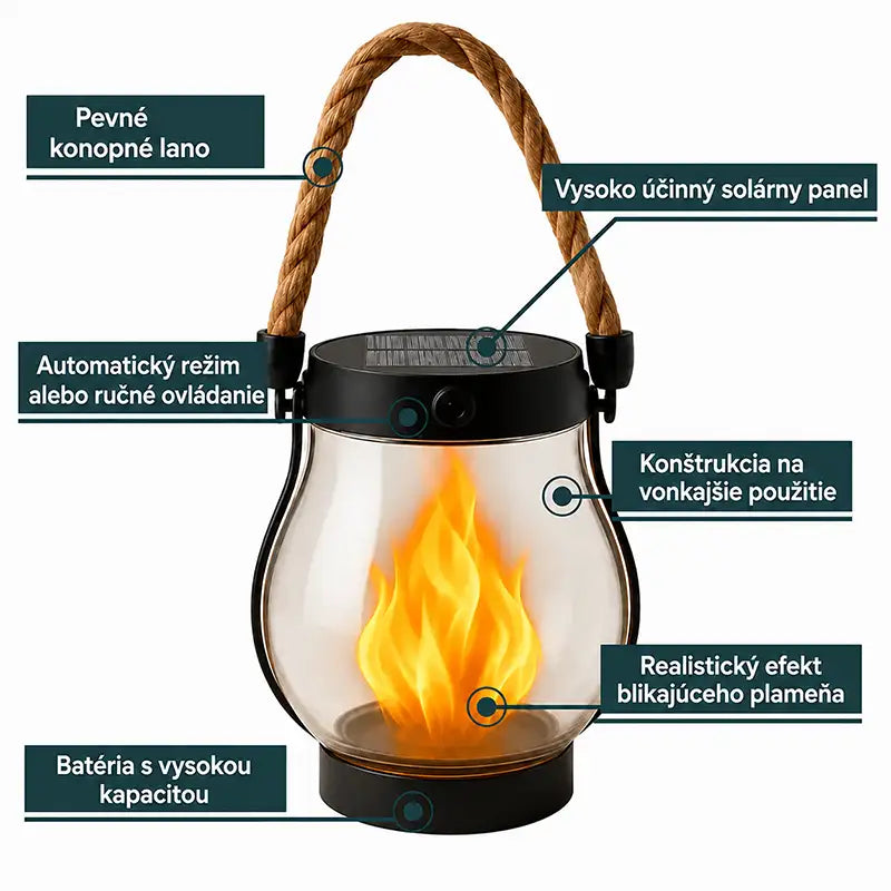 | 🔥 Posledná šanca, kým sa nevypredajú! | 💡 Solárne plameňové lampáše – Bez kabeláže, automatické zapnutie pri zotmení! 🔥