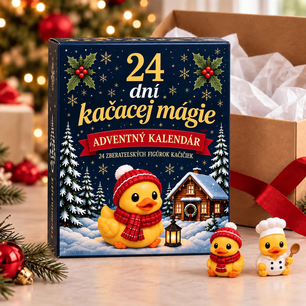 Puriejoy Kúzelné kačacie vianočné darčeky – adventný kalendár🎁🌲