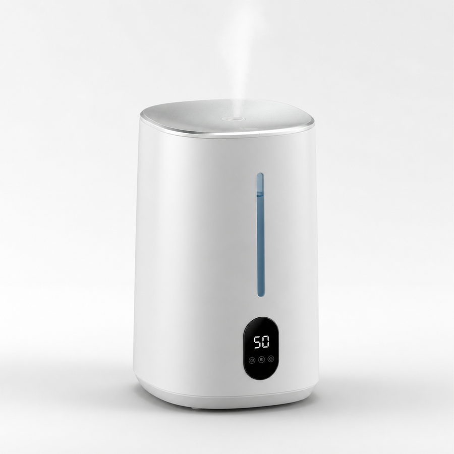 Puriejoy HaloMist Compact Humidifier realistic product photo by puriejoy