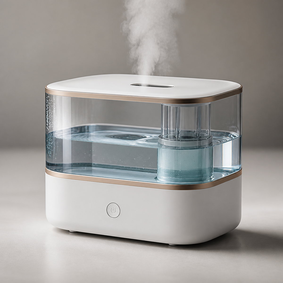 Puriejoy CloudDock Easy-Fill Humidifier realistic product photo by puriejoy