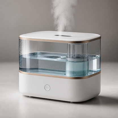 Puriejoy CloudDock Easy-Fill Humidifier realistic product photo by puriejoy