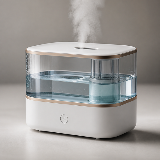 Puriejoy CloudDock Easy-Fill Humidifier realistic product photo by puriejoy