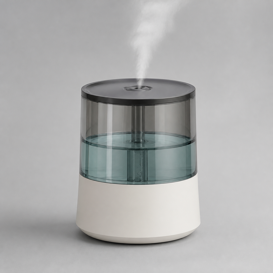 Puriejoy BreezePod Personal Humidifier realistic product photo by puriejoy