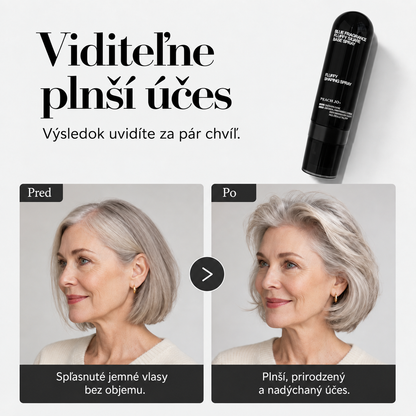 |🔥POSLEDNÝ DEŇ! Zľava 70 % - 💧Objemový stylingový sprej na vlasy s broskyňovou vôňou