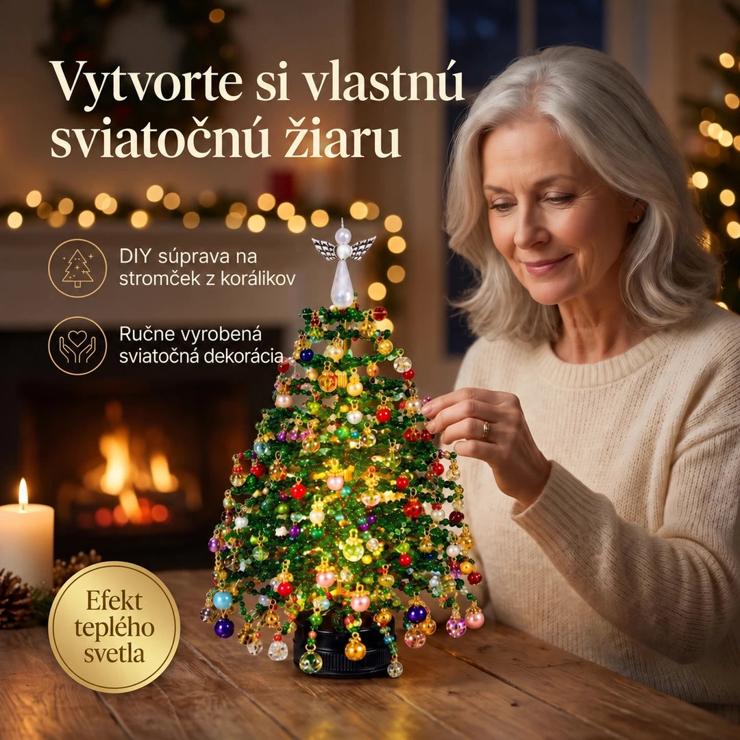 MerryBeads™ Súprava na vianočný stromček z korálikov