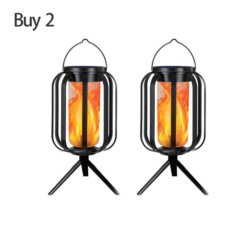 70% OFF NOW! 🔥🏮Solar Flicke ring Flame Lantern – IP65 Waterproof Auto On/Off, Realistic Warm Glow, Hanging Outdoor Solar Light for Patio Garden Pathway Decor
