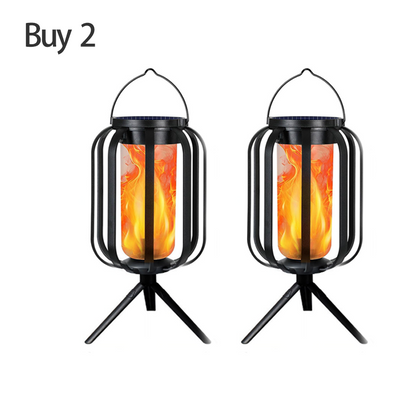 70% OFF NOW! 🔥🏮Solar Flicke ring Flame Lantern – IP65 Waterproof Auto On/Off, Realistic Warm Glow, Hanging Outdoor Solar Light for Patio Garden Pathway Decor