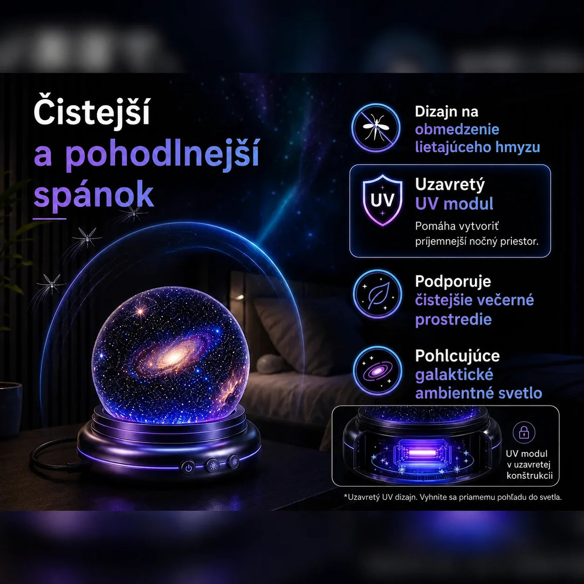 Topacme® Projektor nočného svetla🔮