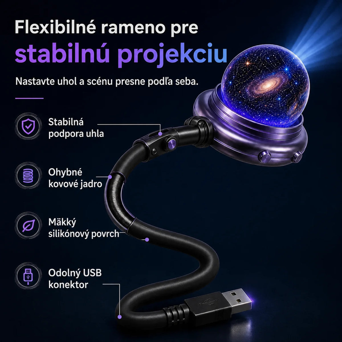 Topacme® Projektor nočného svetla🔮