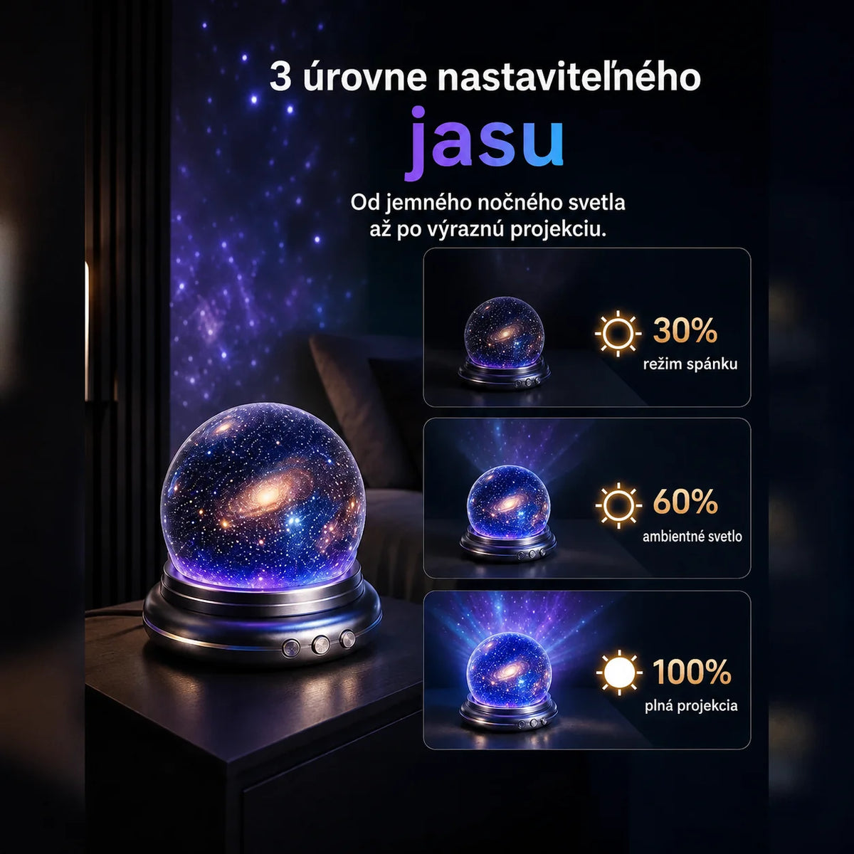 Topacme® Projektor nočného svetla🔮