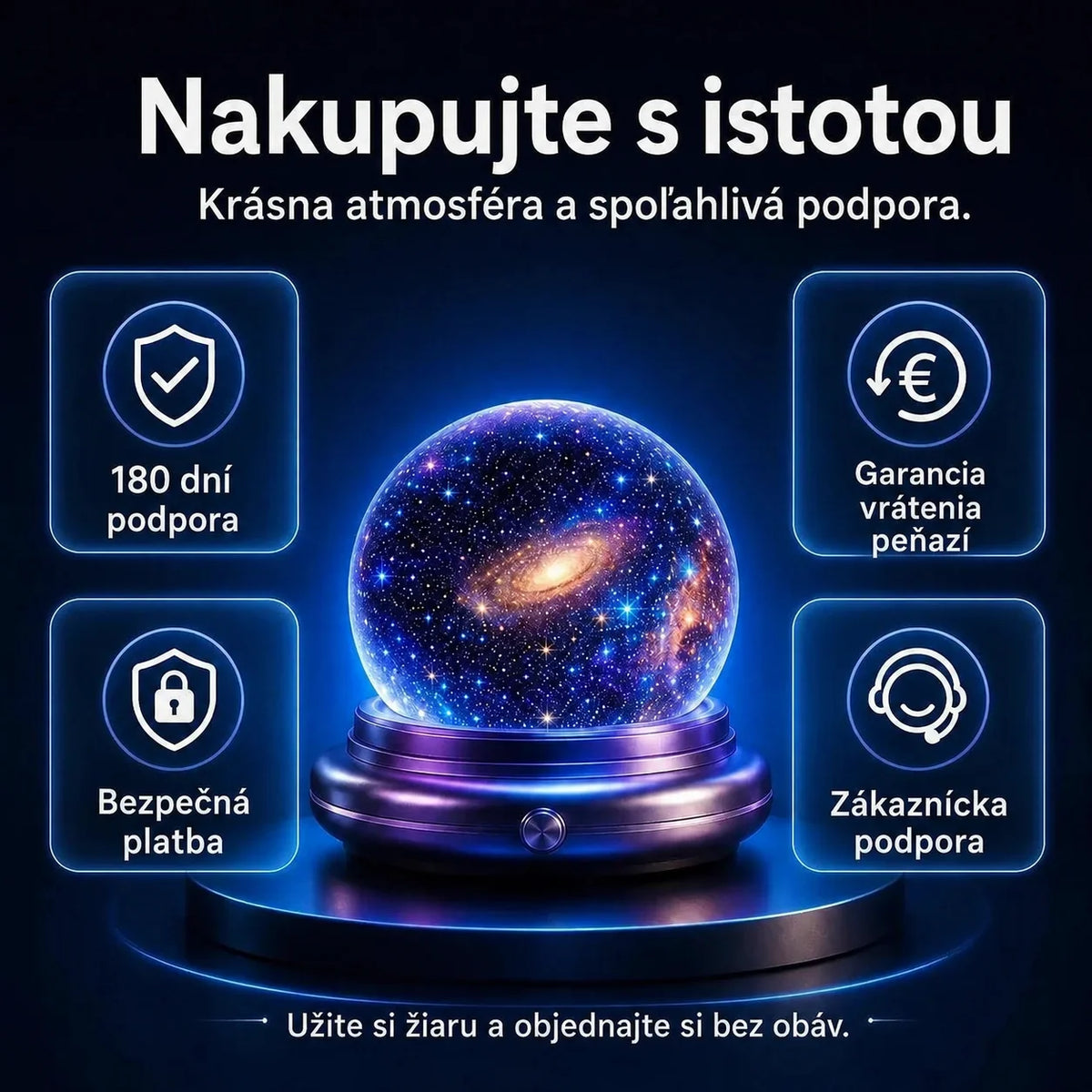 Topacme® Projektor nočného svetla🔮